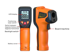 Termômetro Infravermelho Industrial -50 a 600°C - comprar online