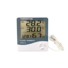 Kit Caixa Térmica 5 Litros com Termômetro Digital e Termo-higrômetro Digital LCD HTC 2 - JPHETA