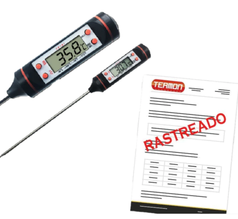 Termômetro Digital Espeto Culinário Alimentos Cozinha