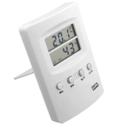 Termo Higrômetro Digital Temperatura e Umidade Com Visor Lcd