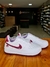 Nike Air Force - Branco/Vinho/ Namorados coração - comprar online