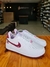 Nike Air Force - Branco/Vinho/ Namorados coração na internet