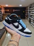 Nike Dunk SB - Preto/Branco/ Sola Azul - loja online
