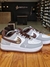 QUEIMA DE ESTOQUE - Nike Air Force LV Louis Vuitton - Cinza/Marrom/Branco - loja online