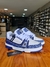 LV Louis vuitton TRAINER - Azul Jeans/Branco - Couro Alto relevo - loja online