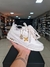 LV IMPORTADO - Louis vuitton Skate 1854 - Branco/Dourado