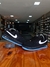 Imagem do Nike Air Force - Preto/Branco/Azul - NOBUCK - Cadarços Grossos/Corda