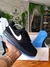 Nike Air Force - Preto/Branco/Azul - NOBUCK - Cadarços Grossos/Corda - Sabatelly Store  