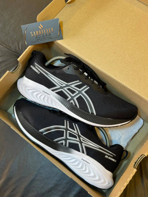 (ORIGINAL) GEL- SHINOBI 3 BLACK/WHITE -PRETO/BRANCO