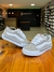 Vans Knu Old Skool - Cinza com branco - loja online