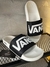 Chinelo Slide - Vans - Preto com Branco Marfim