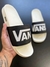 Chinelo Slide - Vans - Preto com Branco Marfim - comprar online