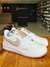 Nike Air Force - Branco Amêndoa/Marrom - Sabatelly Store  