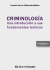 CRIMINOLOGIA UNA INTRODUCCION A SUS FUNDAMENTOS TEORICOS 8 ED