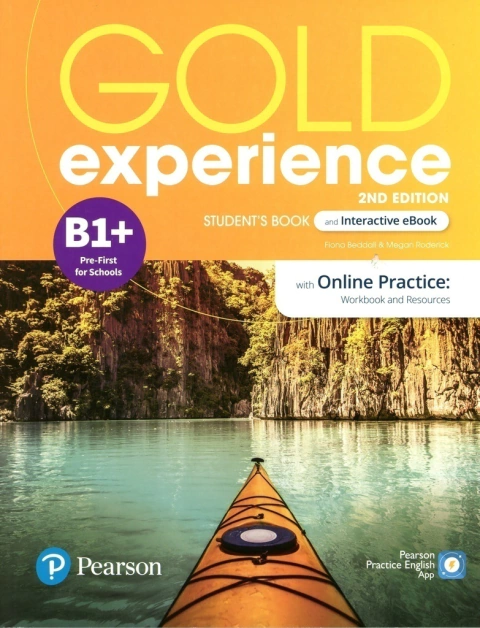 GOLD EXPERIENCE 2ED B1+ STUDENT'S BOOK & INTERACTIVE EBOOK WITH ONLINE PRACTICE, DIGITAL RESOURCES &