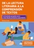DE LA LECTURA LITERARIA A LA COMPRENSIÓN DE TEXTOS