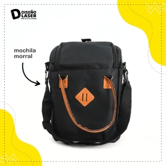 Mochila morral negro matero - comprar online