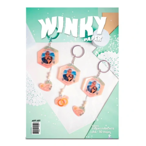 Winky Semi Transparente - Art-Jet® - A4 - 10hojas