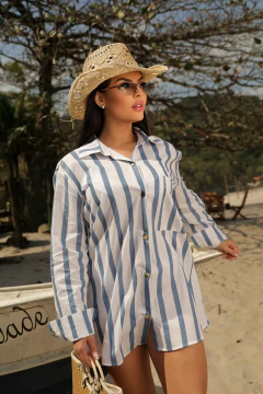 Camisão Listrado na internet