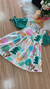 Vestido Jardim Encantado sucre
