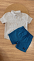 Conjunto Onda Marinha Listras