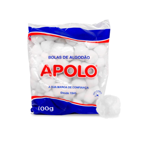 Algodão Hidrófilo Bola 100gr Apolo