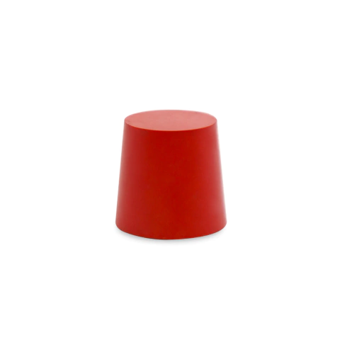 Rolha de Borracha Vermelha