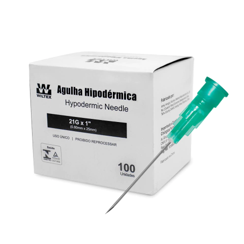 Sterile Hypodermic Needle 0.80 mm x 25 mm – Box with 100 Units