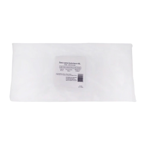 Saco para Autoclave Descartáveis (20 Unidades)