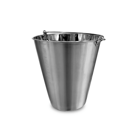 Balde em Aço Inox com Marcação Interna