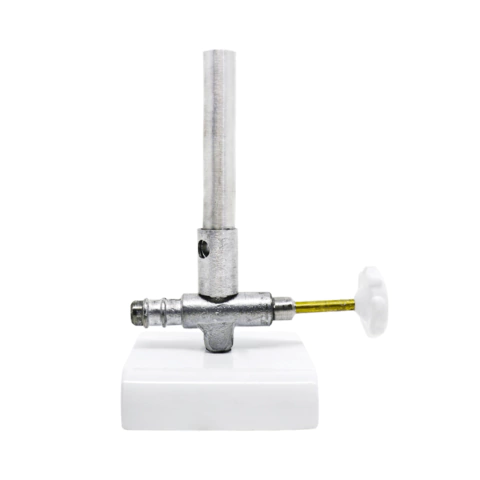 Bico de Bunsen com Registro (Regulagem de Chama)