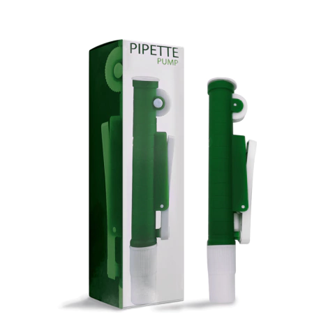 Pipetador de Volumes Manual Pi-Pump Verde 5mL até 10mL