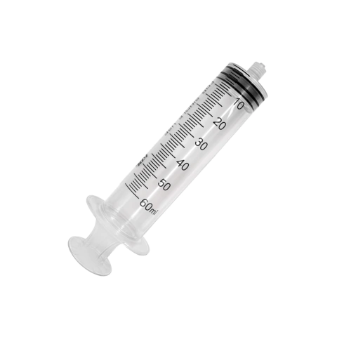 Seringa Hipodérmica Descartável Luer Lock Sem Agulha 60mL