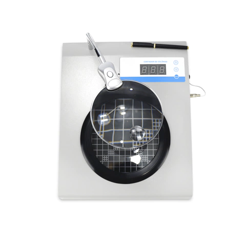 Contador de Colônias Digital para Placas de 50/150mm - Bivolt