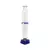 Proveta de Vidro Graduada Base e Rolha de Polipropileno 250mL QV - comprar online
