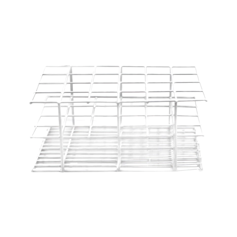 Estante de Arame Revestida em PVC para 24 Tubos