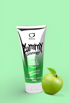 Yummy Gourmet Gel Comestível 45g - Maçã Verde - Sexy Fantasy