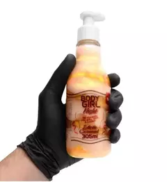 Body Girl Night Com Glitter Hidratante Iluminador Beijável 305ml - Garji - comprar online