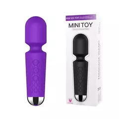 Mini Vibrador varinha Mágica - 20 modos de Vibrações & 8 Velocidades - Sex Shop Xfody - Moda Intima lingeries, fantasias e Produtos Eróticos