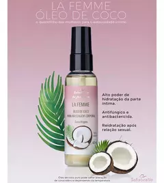 La Femme Óleo de Coco – Hidratação e Conforto Íntimo para Mulheres - comprar online