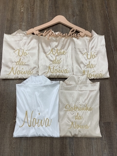 Robe Personalizado Manga Curta