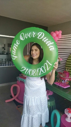 Boia Neon Verde 76cm Personalizada - comprar online