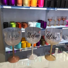 Taças Gin Bicolor Personalizadas (mínimo 10 unidades) - comprar online