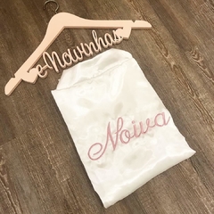 Robe Personalizado Manga Curta - e-Noivinhas