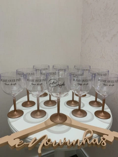 Taças Gin Bicolor Personalizadas (mínimo 10 unidades) - comprar online