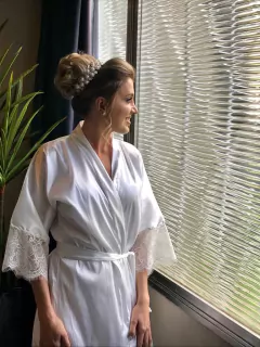 Robe Personalizado com Renda - loja online