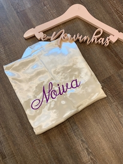 Imagem do Robe Personalizado Manga Curta