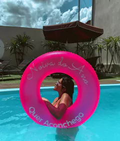 Boia Neon Pink 90cm Personalizada - loja online