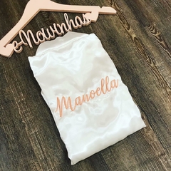 Robe Personalizado Manga Curta - loja online