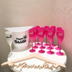 Kit Taças Champagne + Balde de Gelo - comprar online